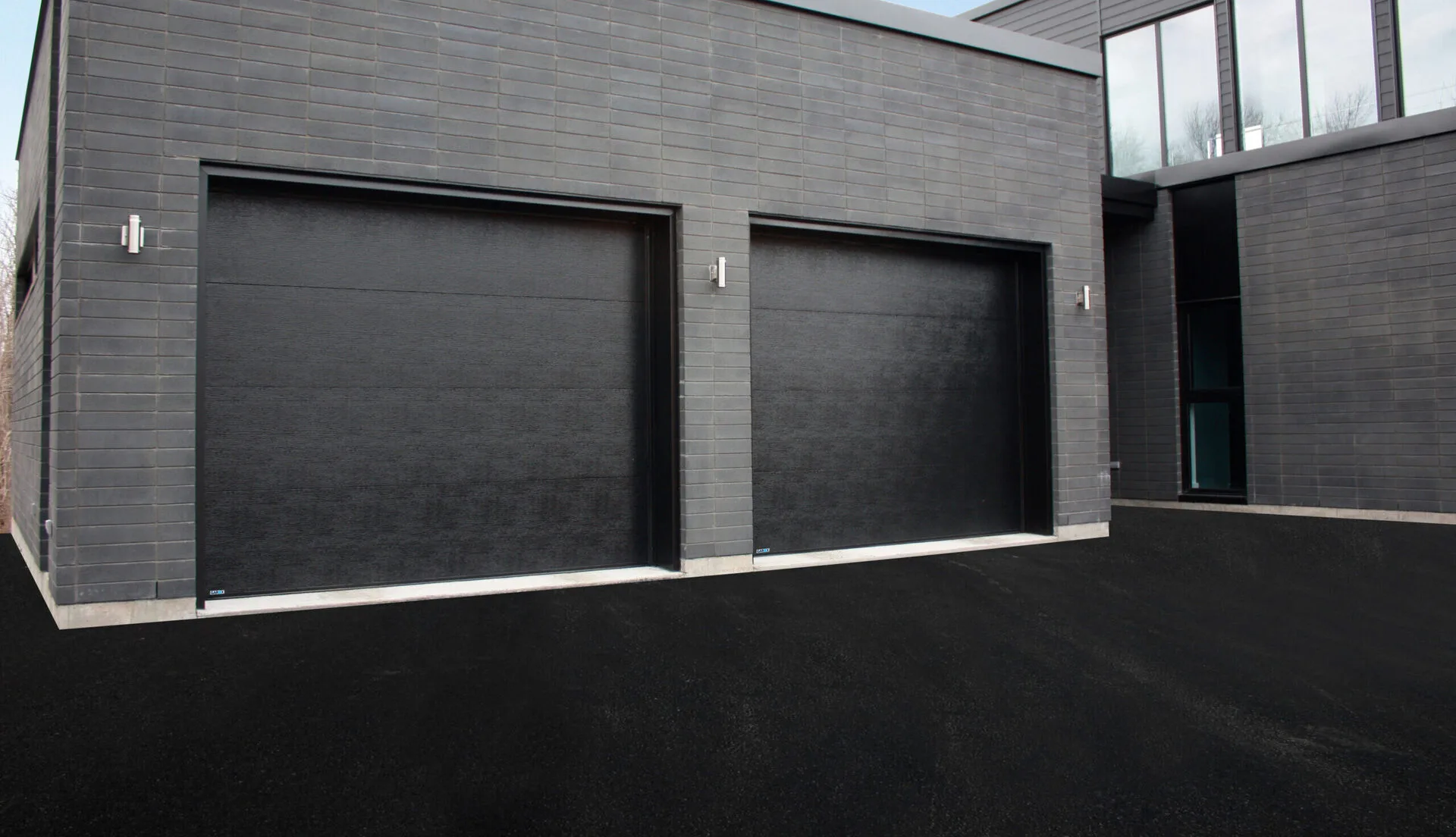 gx 175 20 w grain de bois couleur noir portesdegarage garex